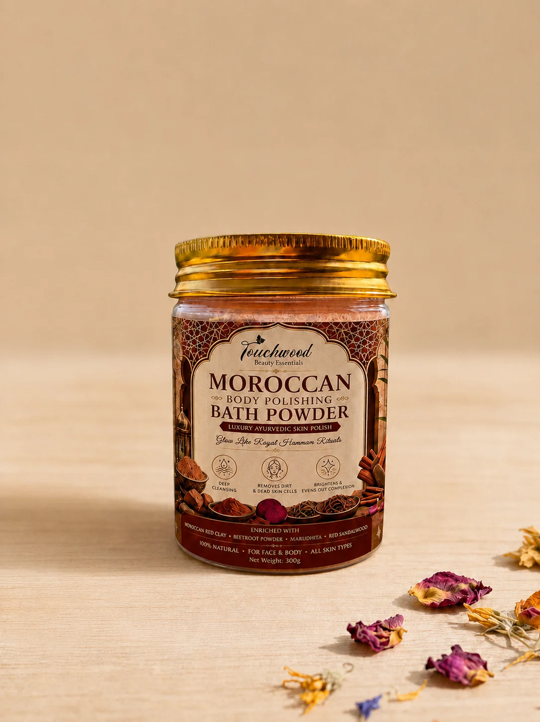 Moroccan Body Polishing Bath Powder